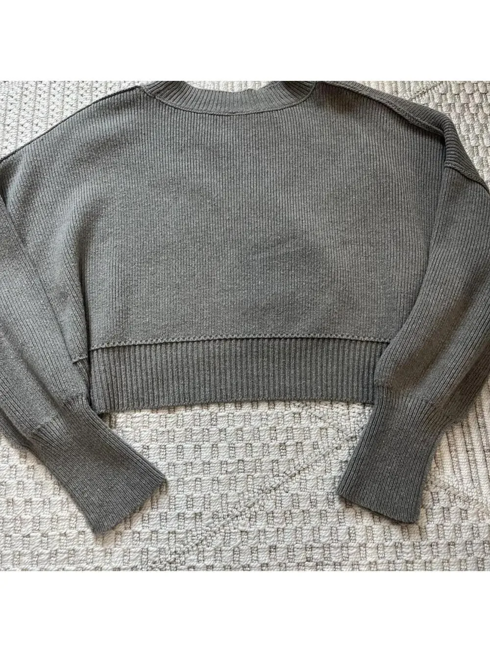 Free People Easy Street Crop Pullover